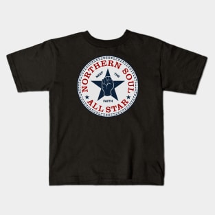 Northern Soul all star Kids T-Shirt